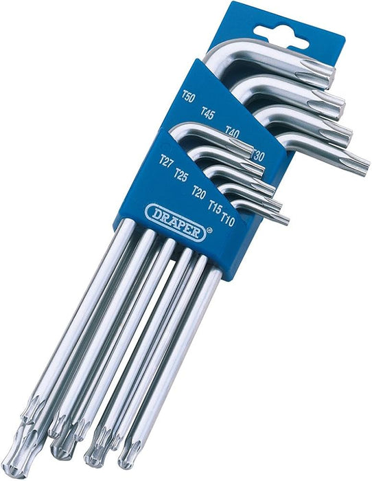 9 PCS BALL END ALLEN KEY, 1.5-10MM