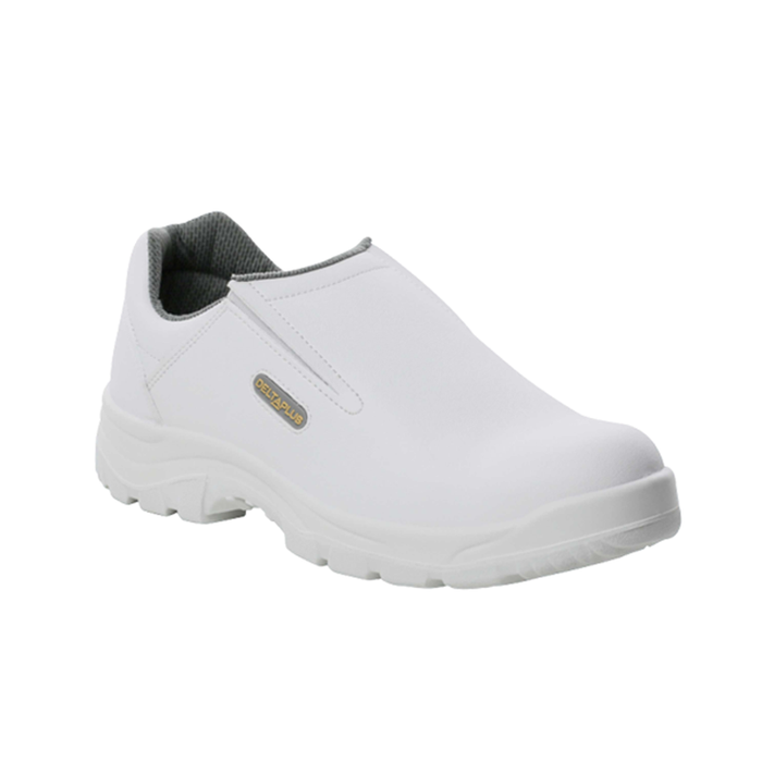 DELTAPLUS WHITE LOW-CUT SLIP-ON SHOE WITH STEEL TOE CAP - ROBION3