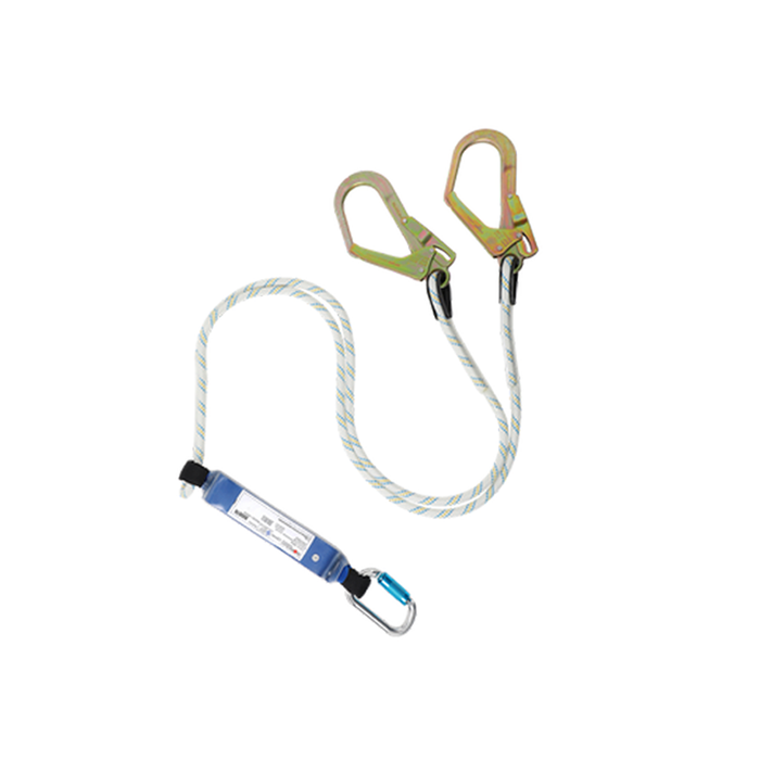 ENERGY ABSORBER TWIN ROPE LANYARD
