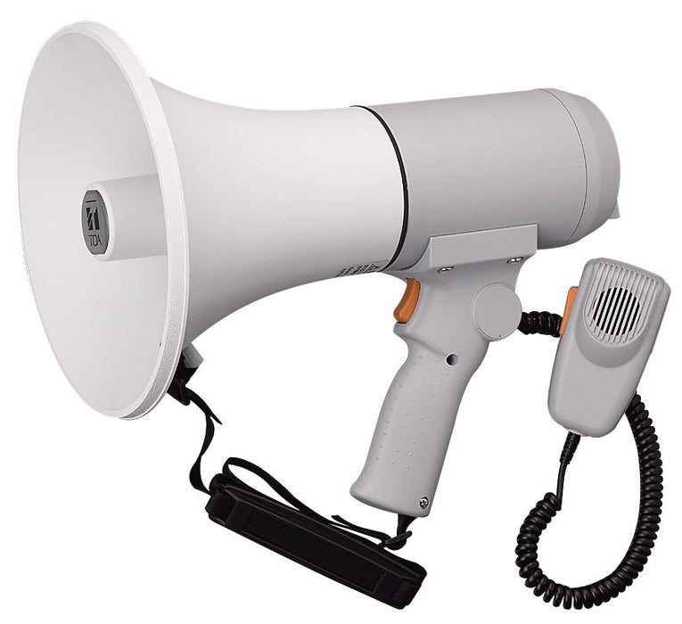 TOA ELECTRONICS 15W HANDGRIP MEGAPHONE WITH SEPARATE MIC, ER-3215