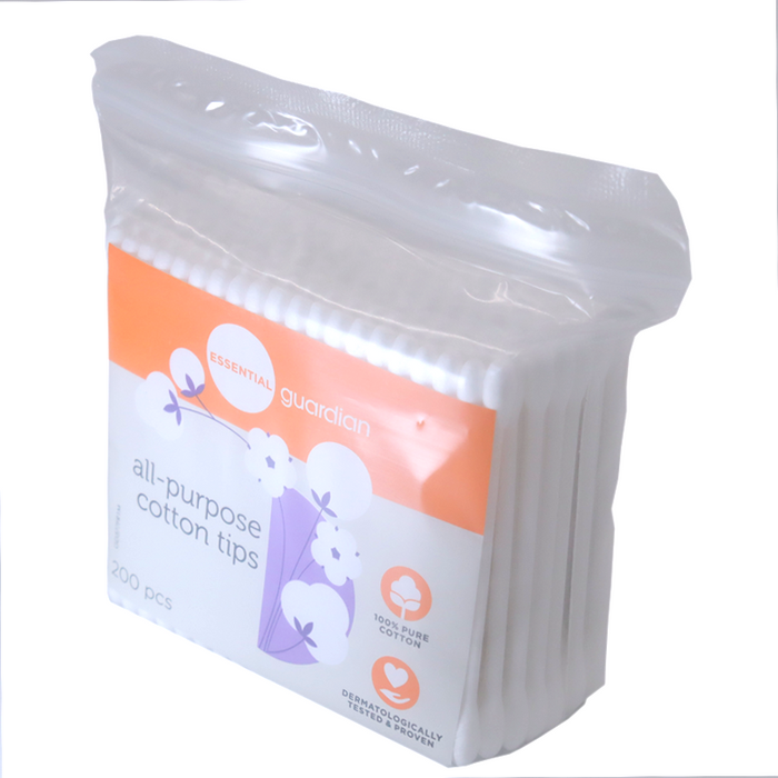 COTTON BUDS IN ZIP BAG, 100PC/PACK
