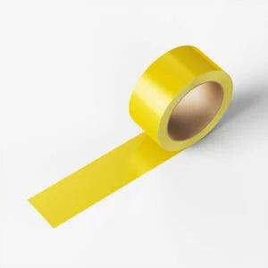 Floor Marking Tape 48mm x 33m Carton of 36 – Yellow PVC