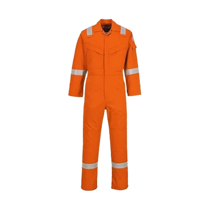 FRC RATED FIRE RETARDANT COVERALLS ORANGE