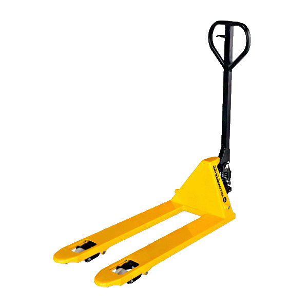 PALLET TRUCK, CAPACITY 2500KG (75mm) , 550X1150MM, NYLON WHEELS