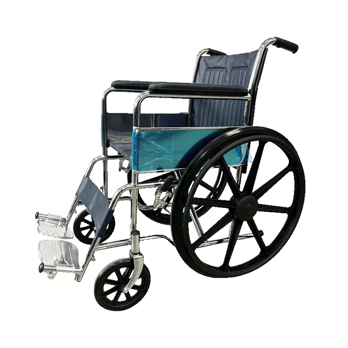 STANDARD CHROME WHEELCHAIR