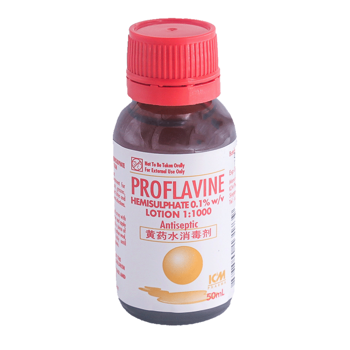 ICM PROFLAVINE ANTISEPTIC LOTION, 50ML