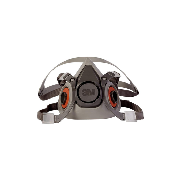 RESPIRATOR, HALF MASK FACEPIECE WITH ADJUSTABLE STRAPS, COMPATIBLE WITH 3M 2091 P100