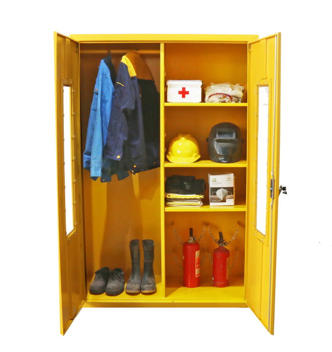 SPILLDOC EMERGENCY PPE STORAGE CABINET 45 GALLON (DOUBLE DOOR) SDPPE45