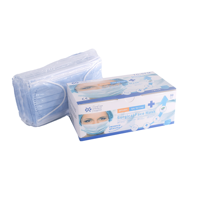 TRUZCARE 3 PLY SURGICAL FACE MASK