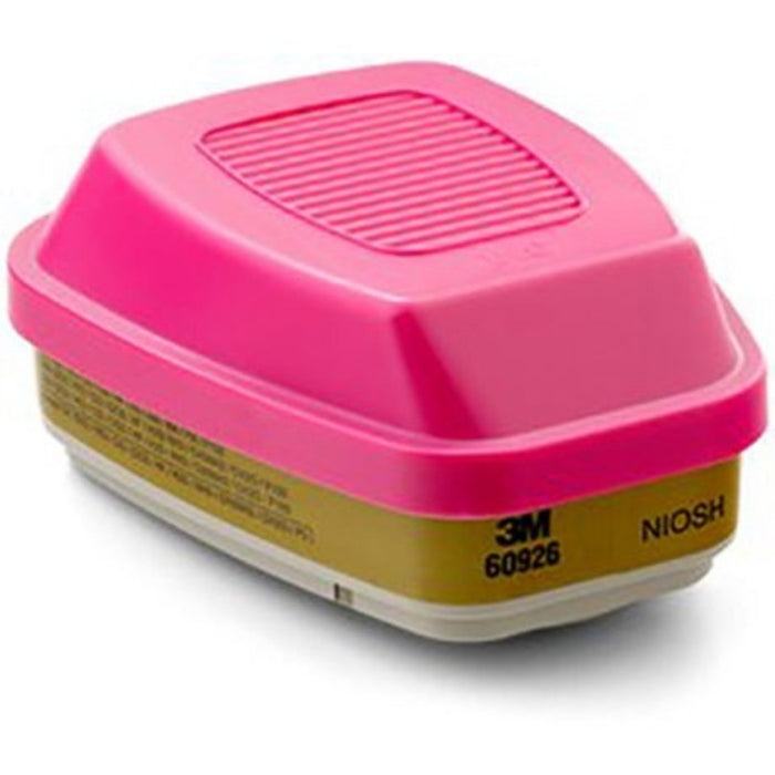 3M 60926 Multi Gas/Vapor Cartridge & P100 Filter