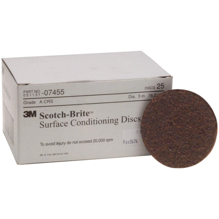 Scotch-Brite Surface Conditioning Disc, 5 in x NH A VFN, 50 per case