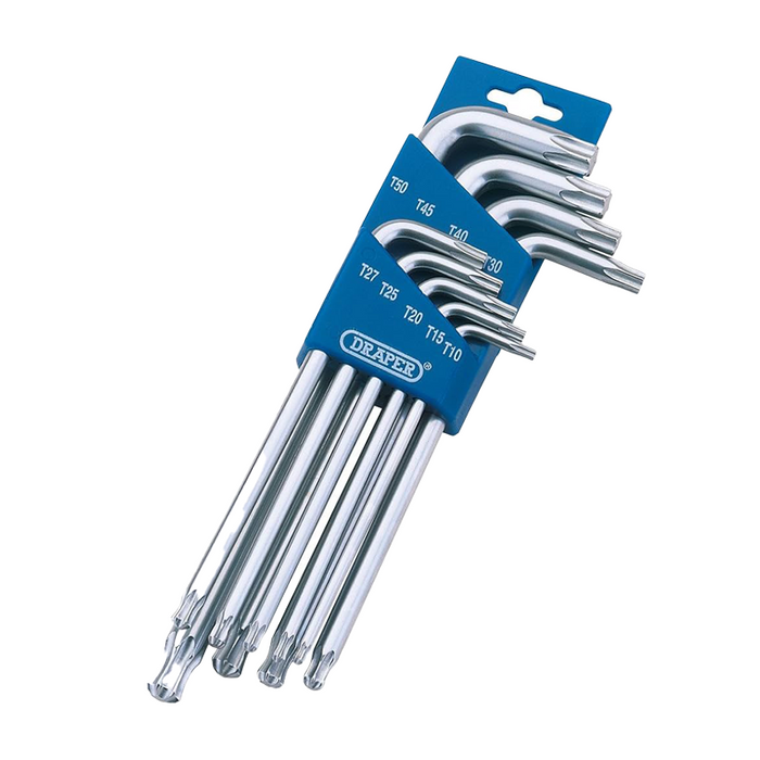 9 PCS BALL END ALLEN KEY, 1.5-10MM