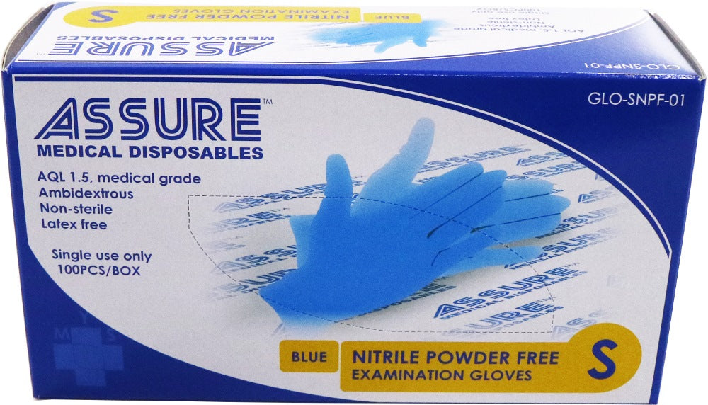 NON-POWDERED LATEX GLOVE, NON STERILE,SINGLE USE, SIZE L, 100/BOX