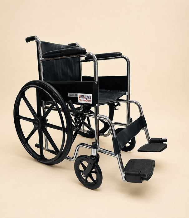 ASSURE STANDARD CHROME WHEELCHAIR