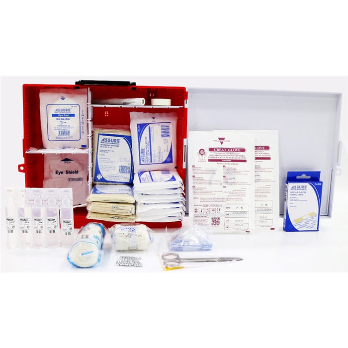 ASSURE FIRST AID BOX - MOM BOX A (FOR 25 PEOPLE)
