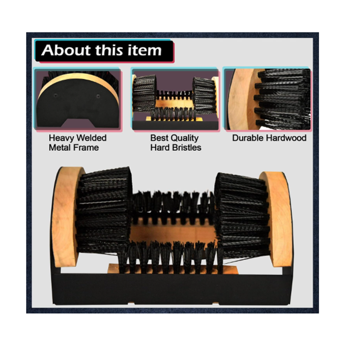 Boot Brush and Scraper