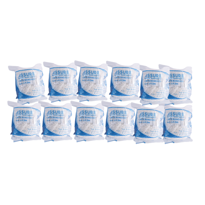ASSURE CREPE BANDAGE, 5CMX4.5M