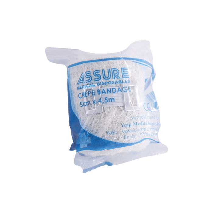 ASSURE CREPE BANDAGE, 5CMX4.5M