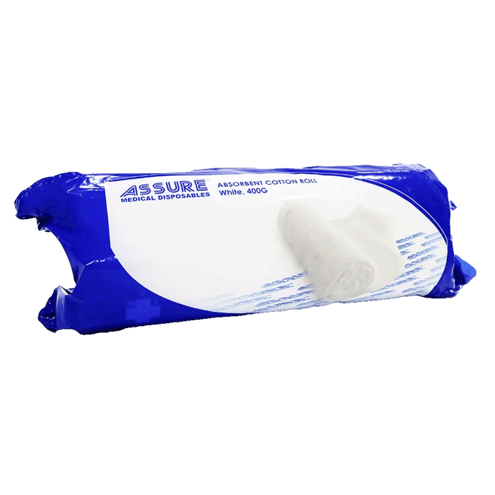 ASSURE ABSORBENT COTTON ROLL (400gm)