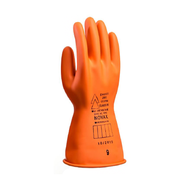 Novax Rubber Insulating Gloves Class 00