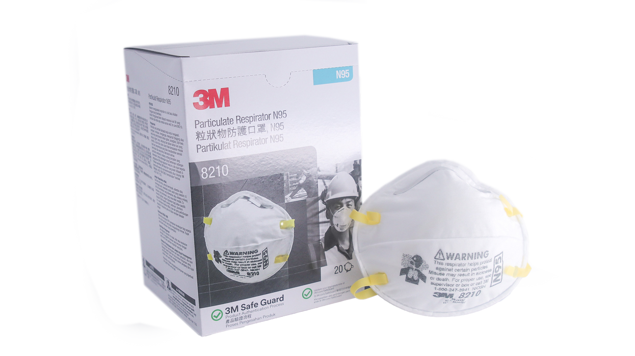 3M 8210 N95 PARTICULATE RESPIRATOR