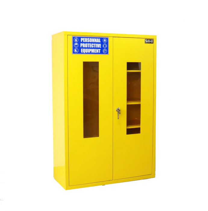 EMERGENCY PPE STORAGE CABINET 45 GALLON (DOUBLE DOOR) SDPPE45
