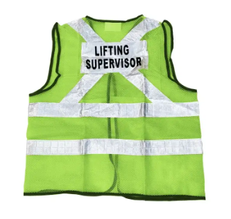 SAFETY VEST (GREEN) LIFTING SUPERVISOR