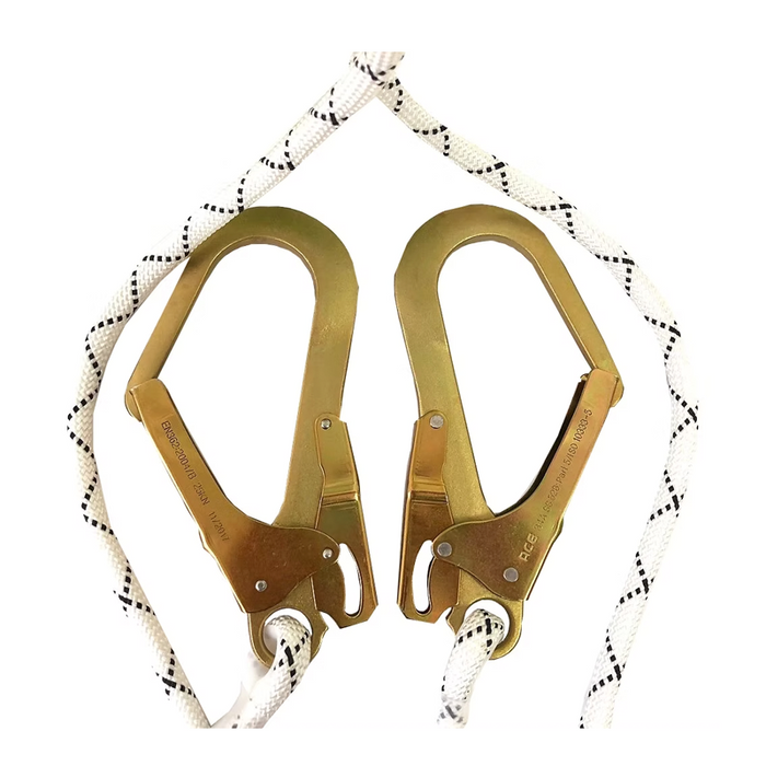 SAFETY HARNESS FULL BODY WITH 3 LANYARDS AND 2 CARABINERS