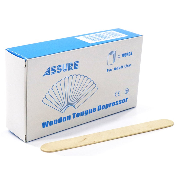 WOODEN TONGUE DEPRESSOR 100PCS/BOX