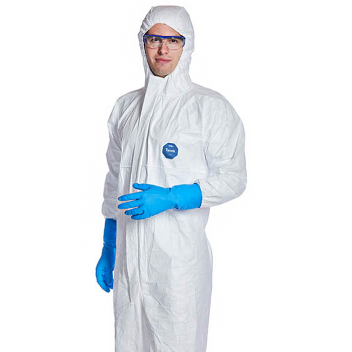 DUPONT TYVEK 500 CLASSIC XPERT AP HOODED COVERALL, TY198SWHSD0050AX, 50PCS/CTN