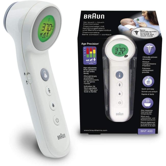 Braun BNT 400 Forehead Thermometer
